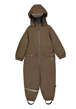 Mikk-Line PU snowsuit - Chocolate Chip